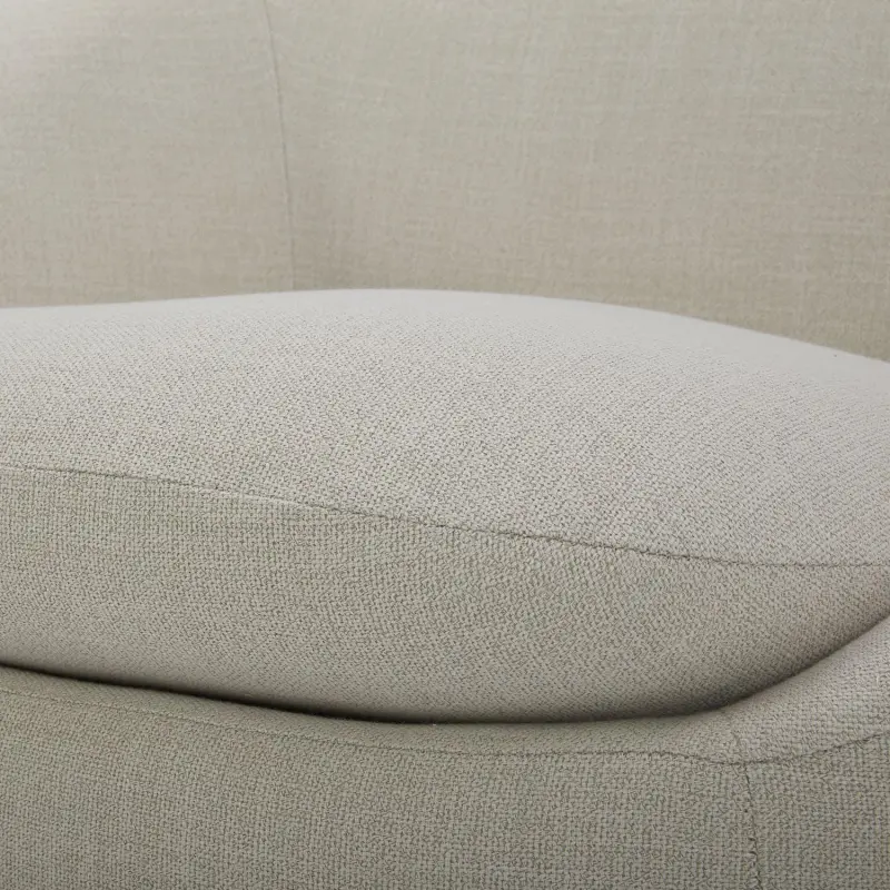 Better Homes and Gardens Mira Swivel Chair, Linen - Image 8