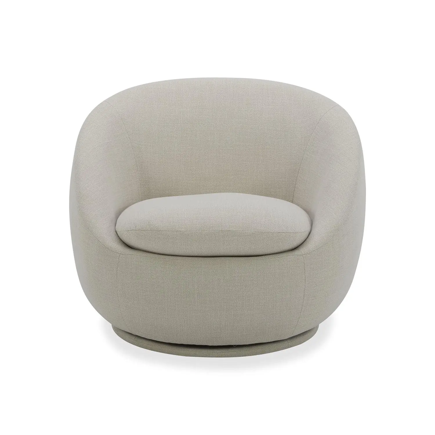Better Homes and Gardens Mira Swivel Chair, Linen 3 Better Homes and Gardens Mira Swivel Chair, Linen - Image 3