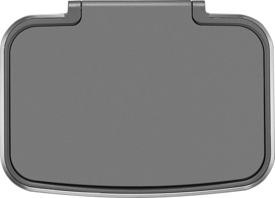 Better Homes and Gardens 11.9 Gallon Trash Can, Plastic Step-On Kitchen Trash Can, Gray - Image 6