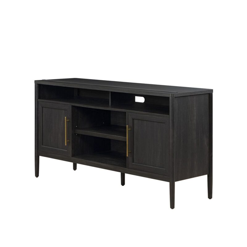 Better Homes and Gardens Oaklee TV Stand for TVs up to 70a , Charcoal Finish - Image 7