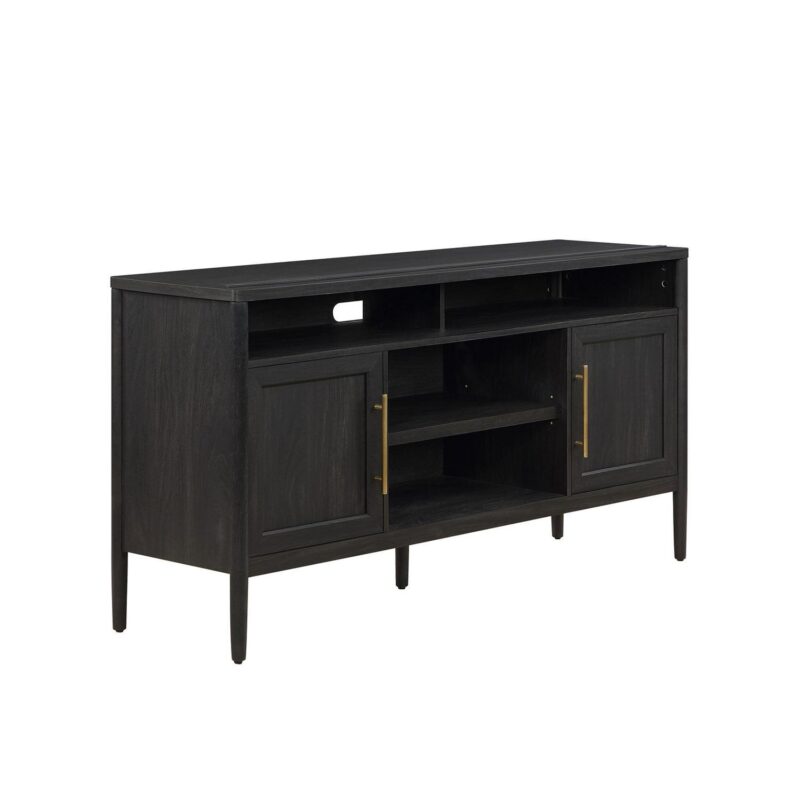 Better Homes and Gardens Oaklee TV Stand for TVs up to 70a , Charcoal Finish - Image 6