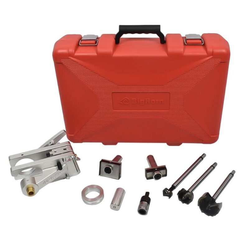 Big Horn 70125 Wood Door Lock Installation Kit, with Strike and Latch Mortiser - Image 8