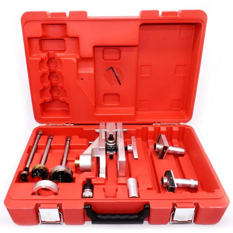 Big Horn 70125 Wood Door Lock Installation Kit, with Strike and Latch Mortiser