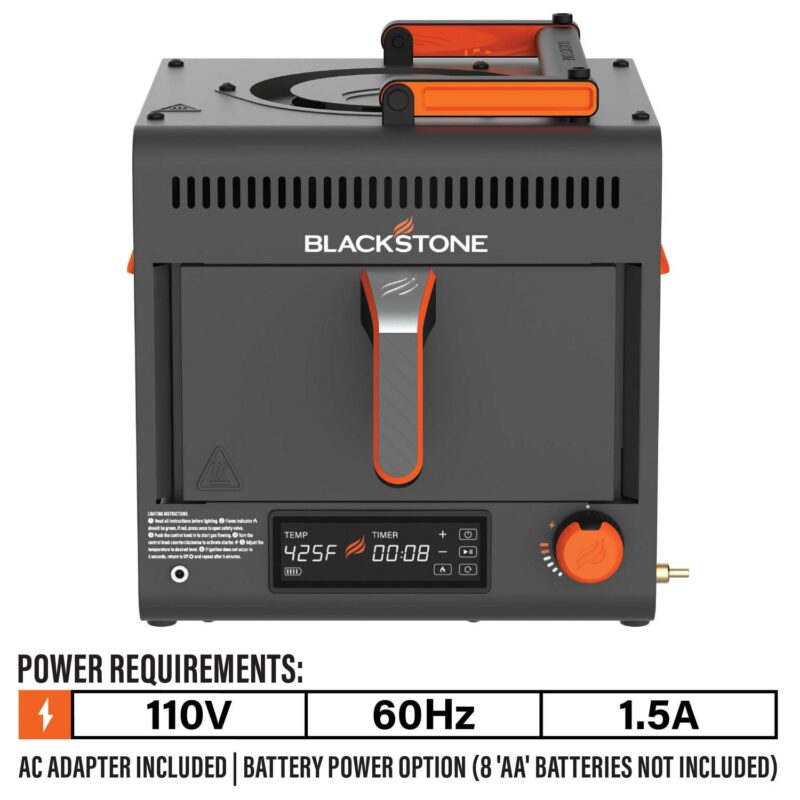 Blackstone Adventure Ready Portable Propane Air Fryer with Digital Display - Image 6