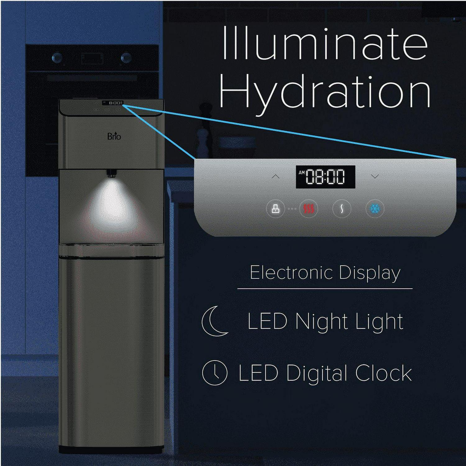Brio 3-Stage Filtration Water Dispenser Tri-Temp Digital, Connects to your water line, Height 41.05 7 Brio 3-Stage Filtration Water Dispenser Tri-Temp Digital, Connects to your water line, Height 41.05 - Image 7