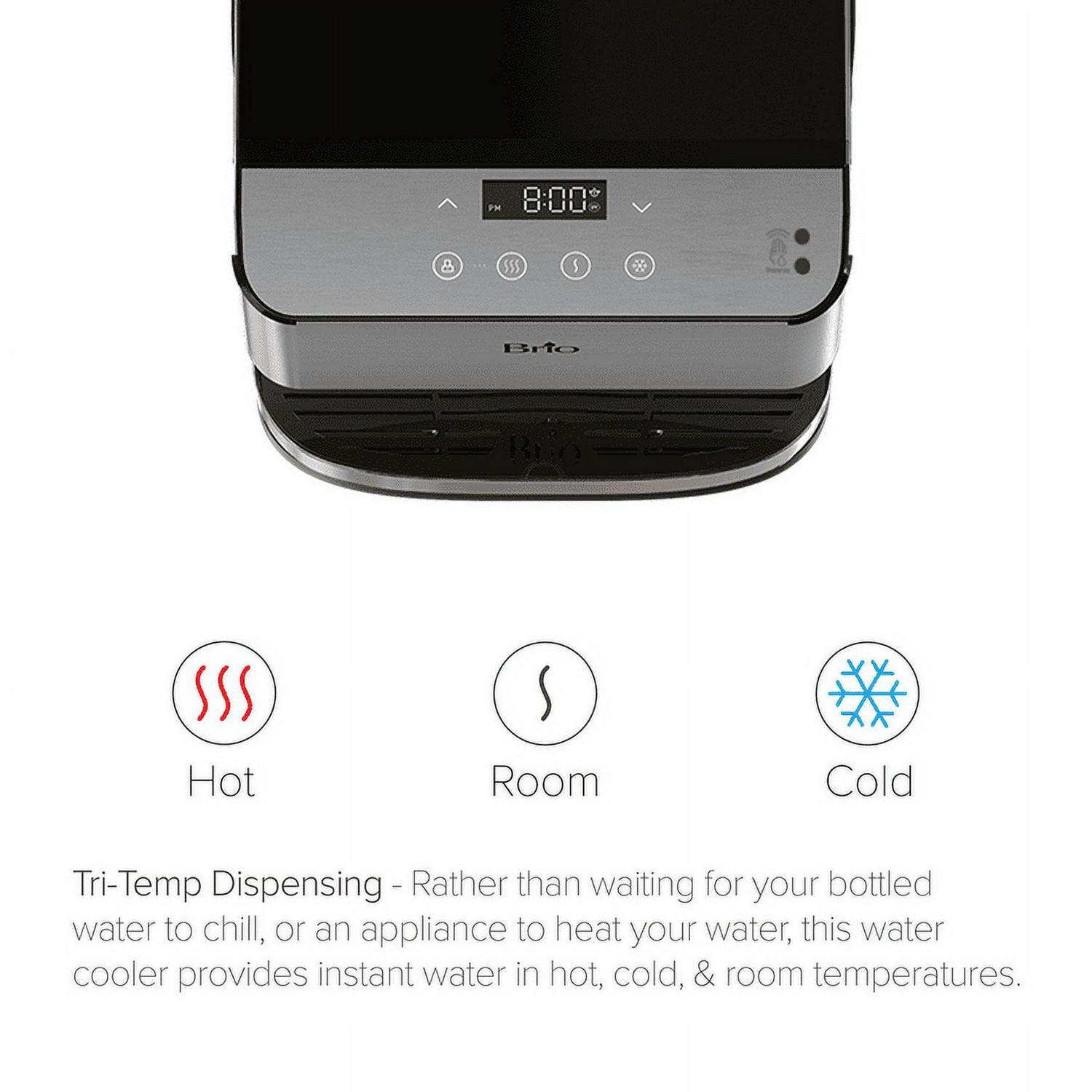 Brio 3-Stage Filtration Water Countertop Dispenser Tri-Temp Digital, Connects to your water line, Height 19.3 6 Brio 3-Stage Filtration Water Countertop Dispenser Tri-Temp Digital, Connects to your water line, Height 19.3 - Image 6