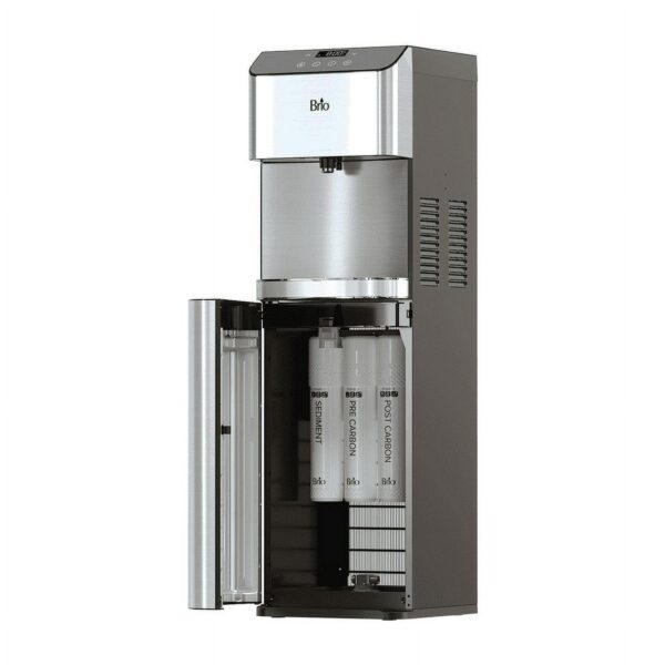 Brio 3-Stage Filtration Water Dispenser Tri-Temp Digital, Connects to your water line, Height 41.05