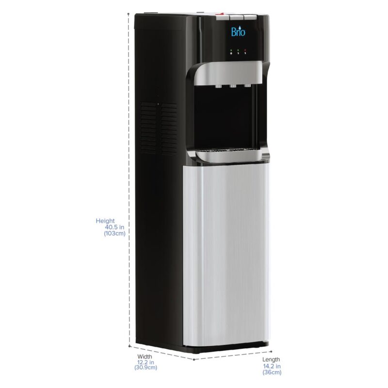 Brio 400 Series 2-Stage Filtration Water Dispenser Tri-Temp, Connects to your water line, Height 41.05 - Image 2