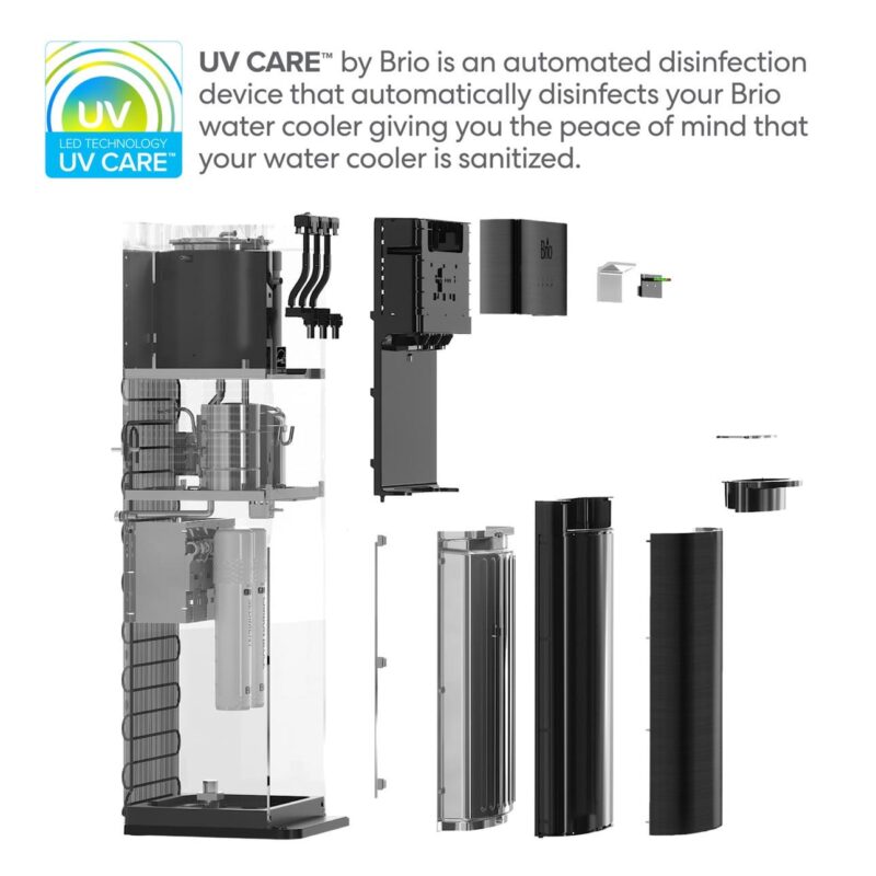 Brio 500 Series 2-Stage Filtration Water Dispenser Tri-Temp Digital, Connects to your water line, Height 41.05 - Image 5