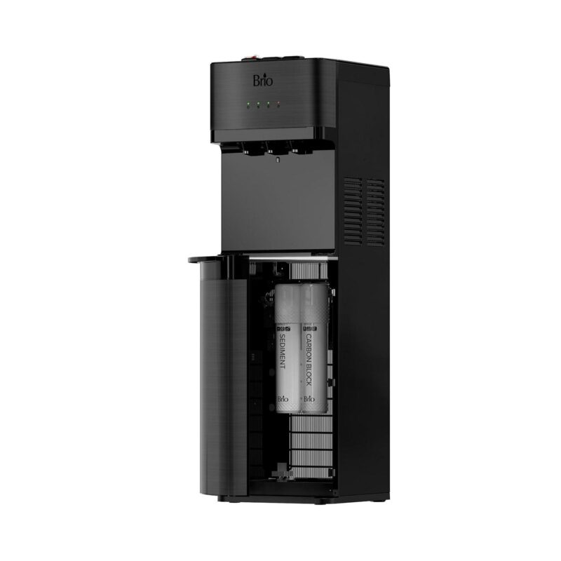 Brio 500 Series 2-Stage Filtration Water Dispenser Tri-Temp Digital, Connects to your water line, Height 41.05
