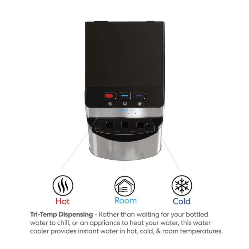 Brio 500 Series Self-Cleaning Stainless Steel Water Dispenser: Hot, Cold, and Room Temperature - Image 4