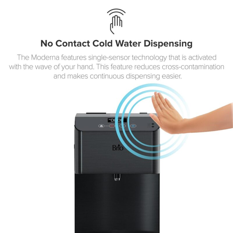Brio 700 Series Moderna Touchless 3-Stage Filtration Water Dispenser, Connects to your water line, Height 19.3 - Image 2