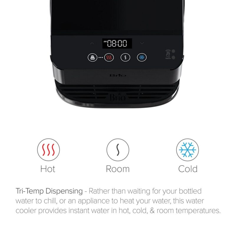 Brio 700 Series Moderna Touchless 3-Stage Filtration Water Dispenser, Connects to your water line, Height 19.3 - Image 6