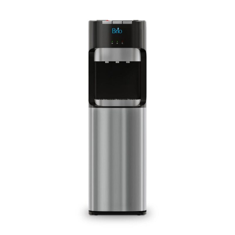 Brio Bottom Load Water Cooler Dispenser with Hot, Cold and Room Temperature Water, Height 41.4 - Image 2