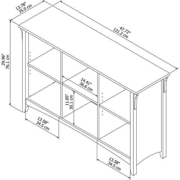 Bush Furniture Salin 4336fbe5db1c68ae9328715976c2d9a5