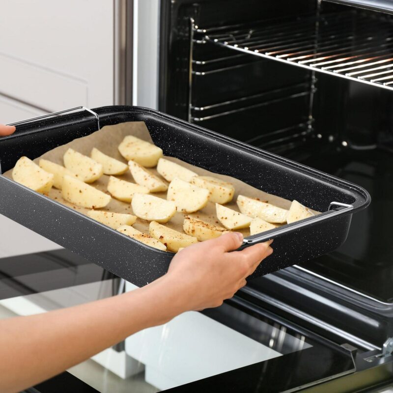 Caannasweis 10 Pieces Nonstick Cookware Sets Kitchen Induction Pots and Pans with Baking Pan Set - Image 6