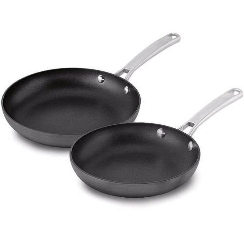 Calphalon 10-Piece Nonstick Kitchen Cookware Set w/ Stay-Cool Handle, Gray - Image 5