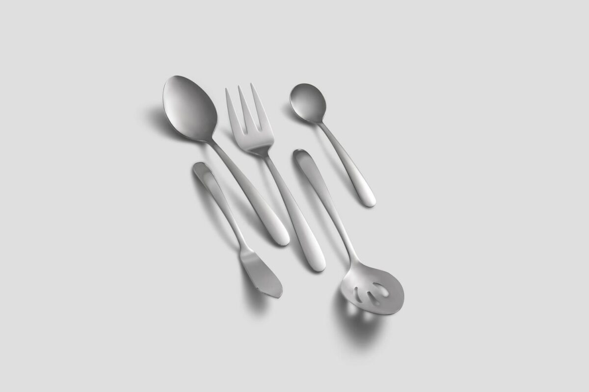 Cambridge Haledon Mirror 77-Piece Expanded Flatware Set (Service for 12) - Image 13