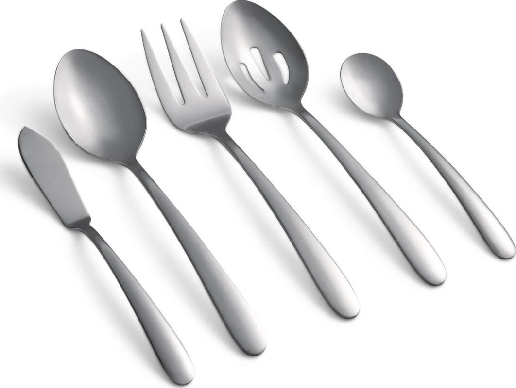 Cambridge Haledon Mirror 77-Piece Expanded Flatware Set (Service for 12) - Image 12
