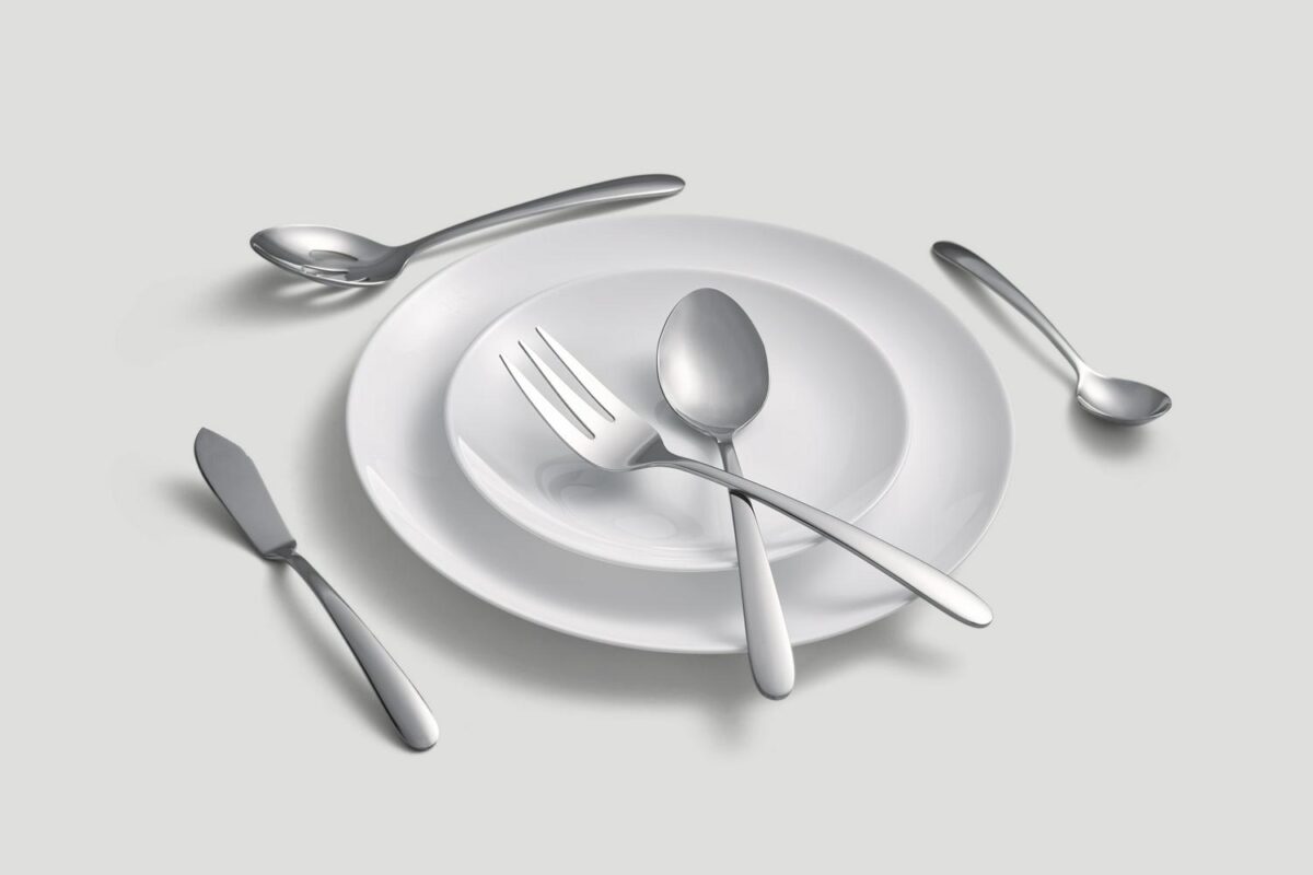 Cambridge Haledon Mirror 77-Piece Expanded Flatware Set (Service for 12) - Image 11