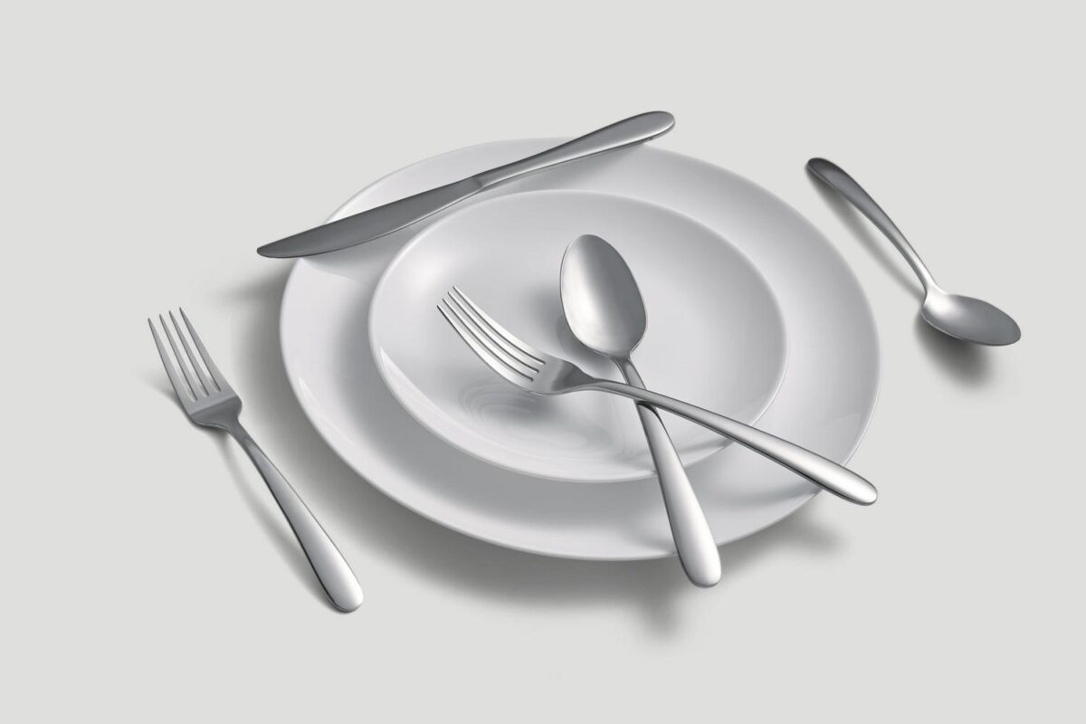Cambridge Haledon Mirror 77-Piece Expanded Flatware Set (Service for 12) - Image 8