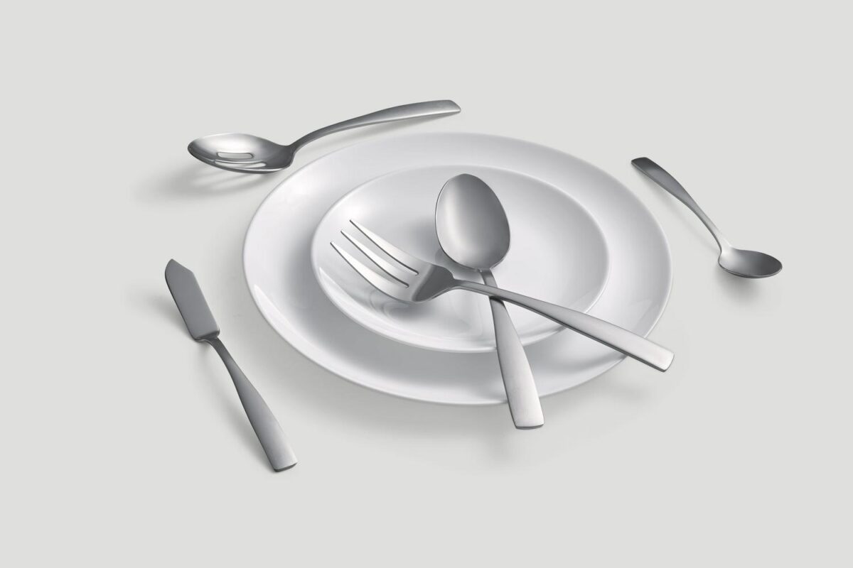 Cambridge Revive Satin 77-Piece Expanded Flatware Set (Service for 12) - Image 11