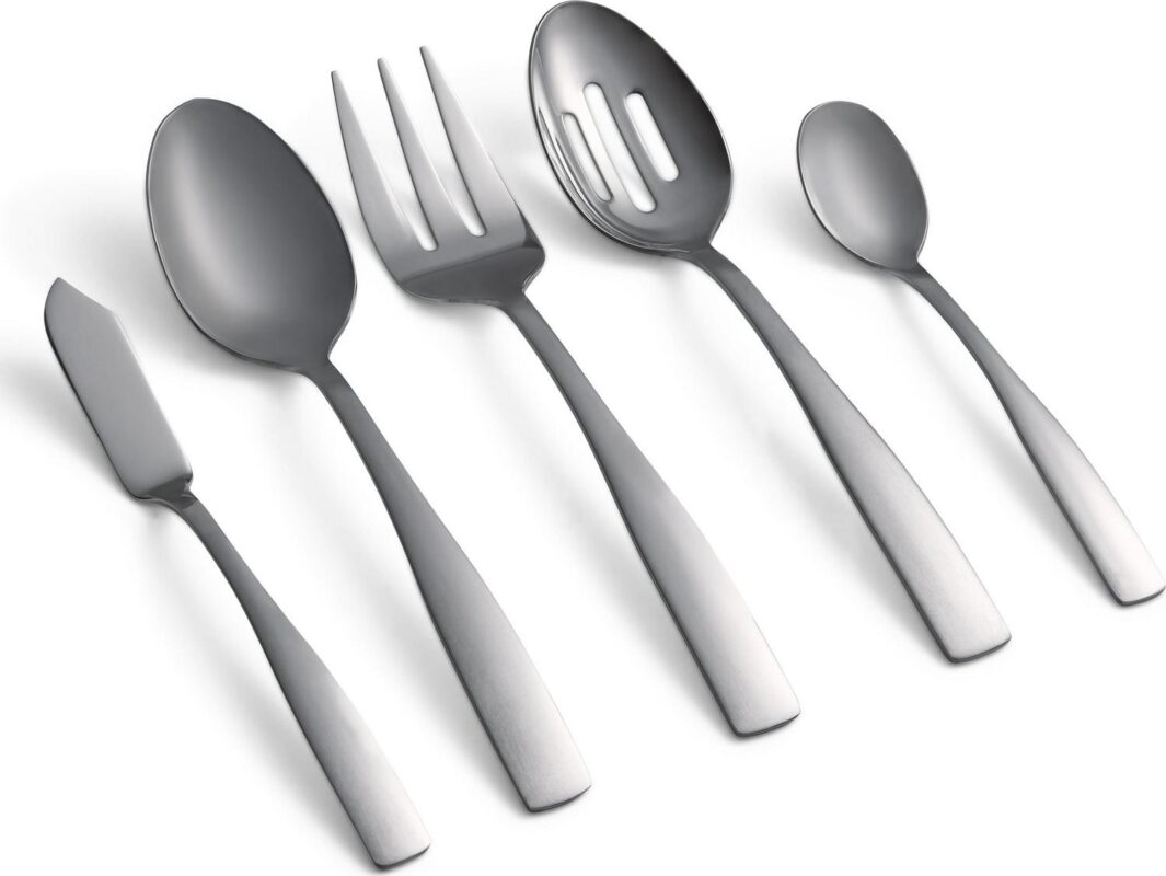 Cambridge Revive Satin 77-Piece Expanded Flatware Set (Service for 12) - Image 12