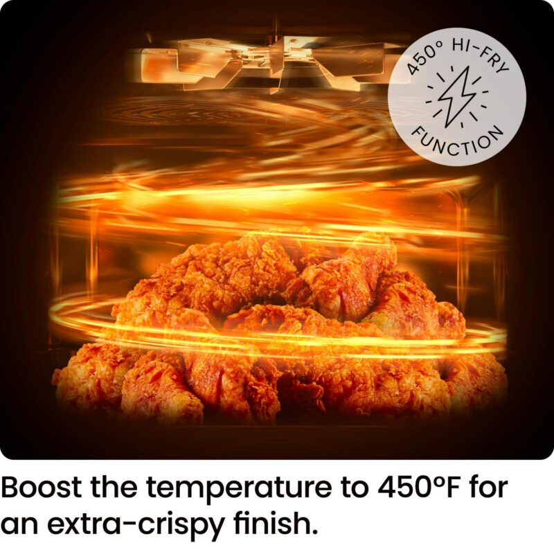 Chefman ExacTemp 5 Qt. Digital Air Fryer with Temperature Probe - Stainless Steel, New - Image 6