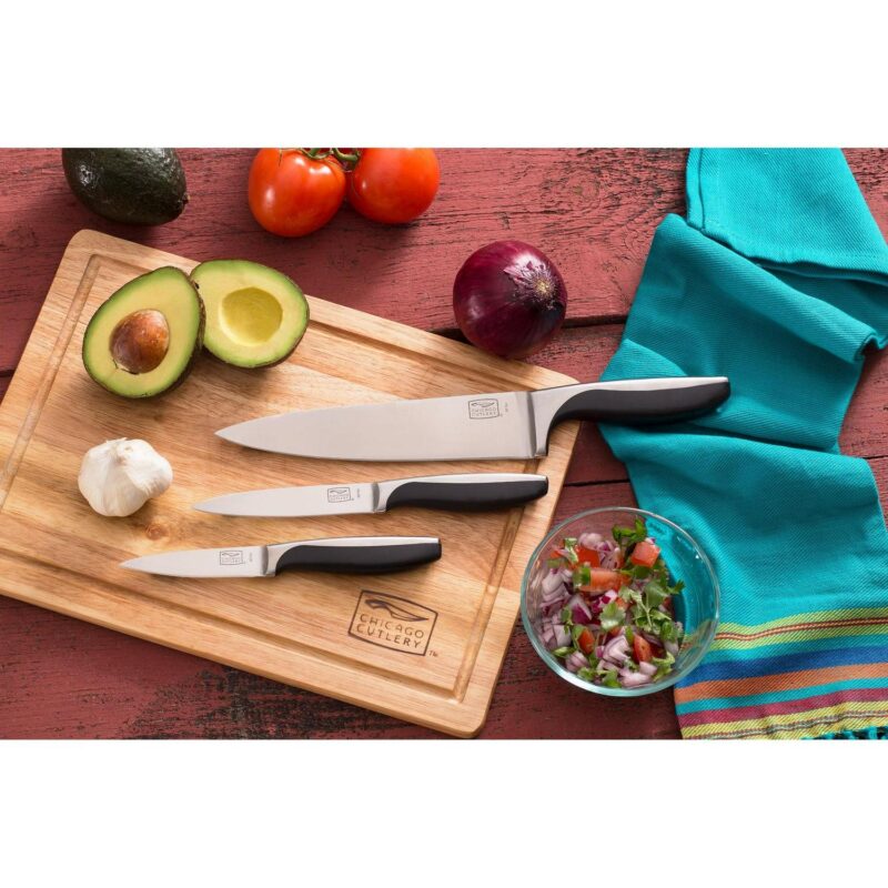 Chicago Cutlery Avondale 16-Piece Kitchen Knife Set with Wood Block - Image 6