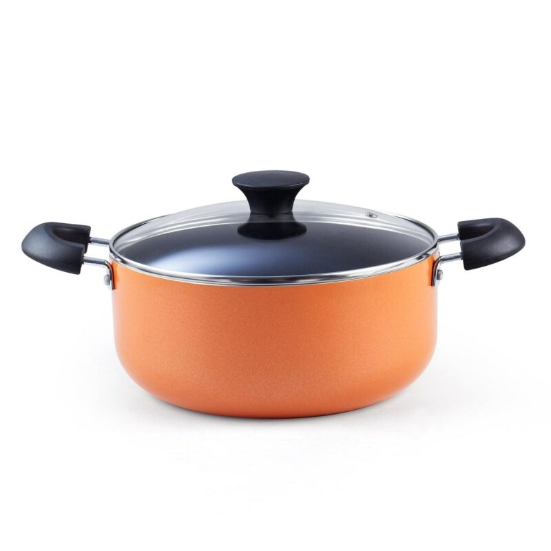 Cook N Home Colorful Pots and Pans Set Non Stick, 10-Piece Small Cookware RV Pots and Pans Set for Camper, Stay Cool Handle, Suitable for the First Apartment, Multicolor - Image 13