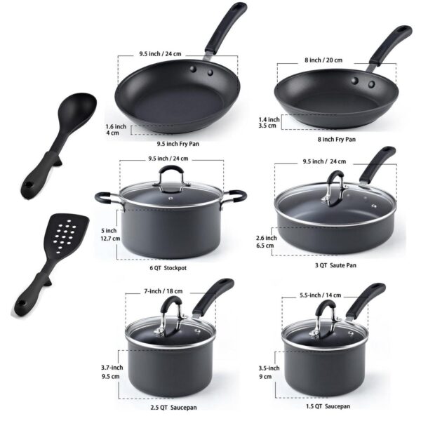 Cook N Home Pots and ee94b2210ff04b25cae0216e6a33bcec