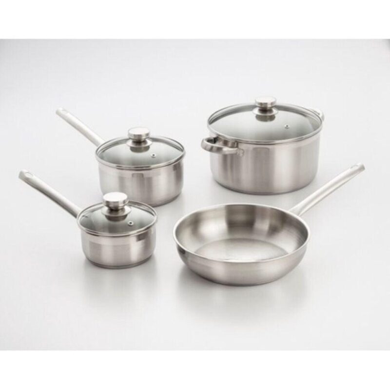 Cookpro PRO503 Cookware Set 7 Pieces Encapsulated Base Stainless steel