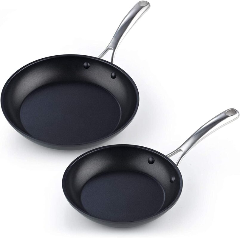 Cooks Standard 02709 Nonstick Hard Anodized Cookware Set, 8 Piece, Black - Image 5