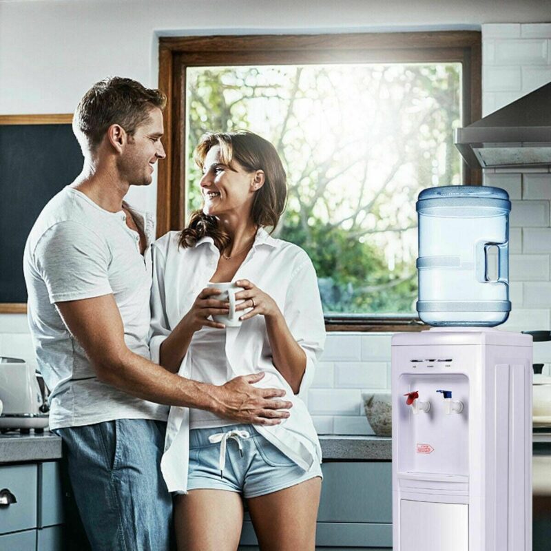 Costway Water Dispenser 5 Gallon Bottle Load Electric Primo Home 33 Inch - Image 2