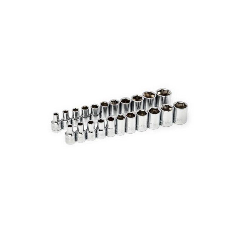 Crescent-CTK150 150 Pc. 1/4in. and 3/8in. Drive 6 Point SAE/Metric Professional Tool Set - Image 6