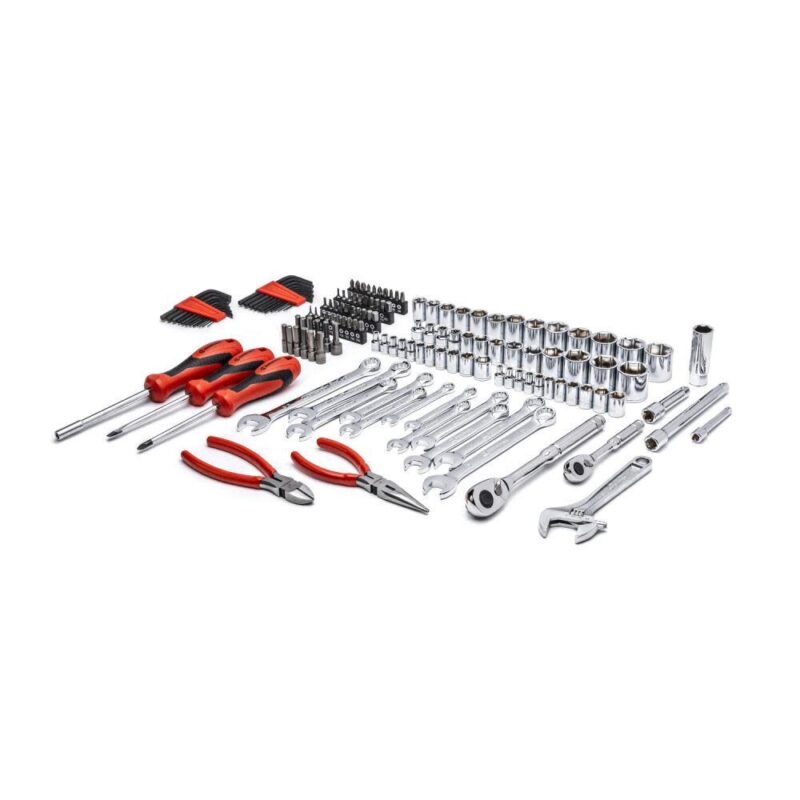 Crescent-CTK150 150 Pc. 1/4in. and 3/8in. Drive 6 Point SAE/Metric Professional Tool Set - Image 2