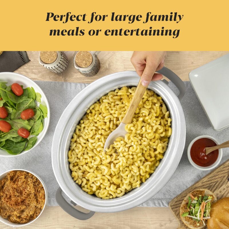 Crock-Pot 7-Quart Cook and Carry Programmable Slow Cooker, Grey - Image 6
