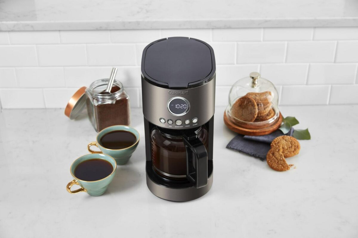 Cuisinart 12 Cup Coffeemaker , Stainless Steel Black - Image 6
