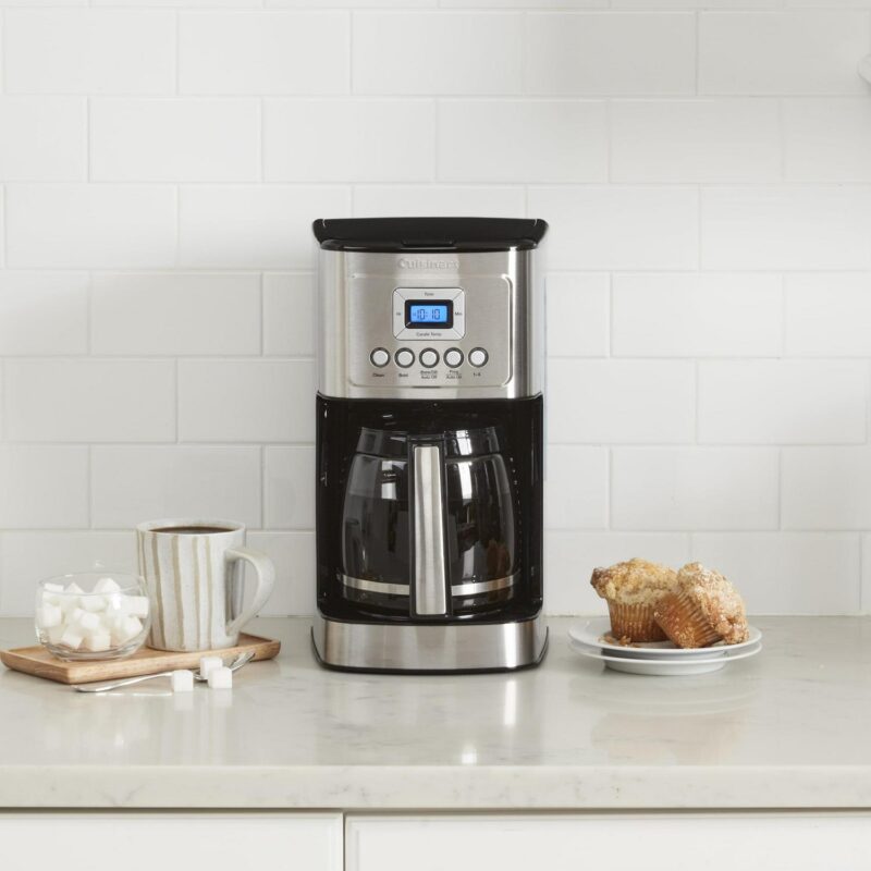 Cuisinart Perfectempa c 14 Cup Programmable Coffeemaker, Silver - Image 5