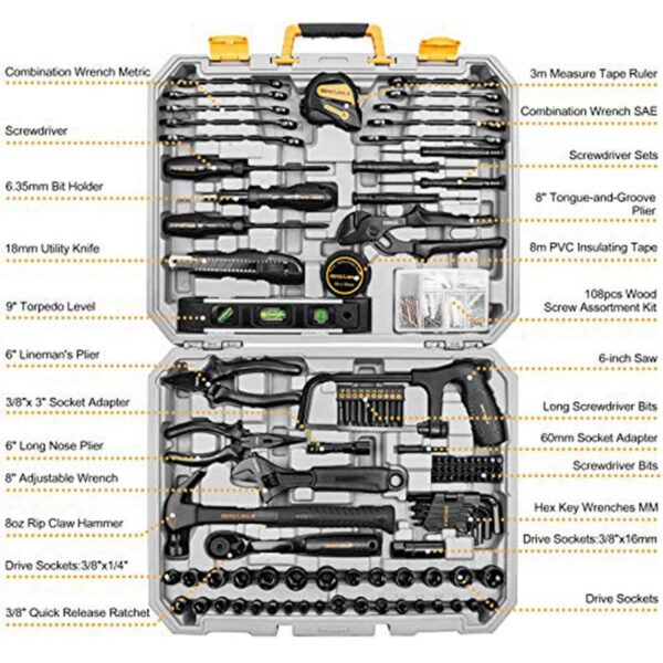 DEKO 218 Pcs Profess 2128df75ee706fffbd113eea565db619