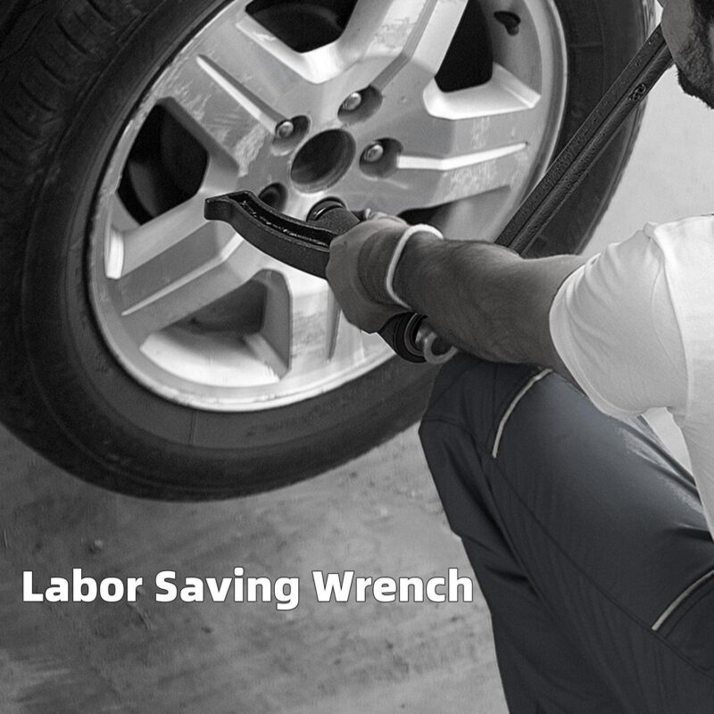 DURHAND Torque Multiplier Wrench Labor Saving Lug Nut Set W/7 Cr-V Socket - Image 4