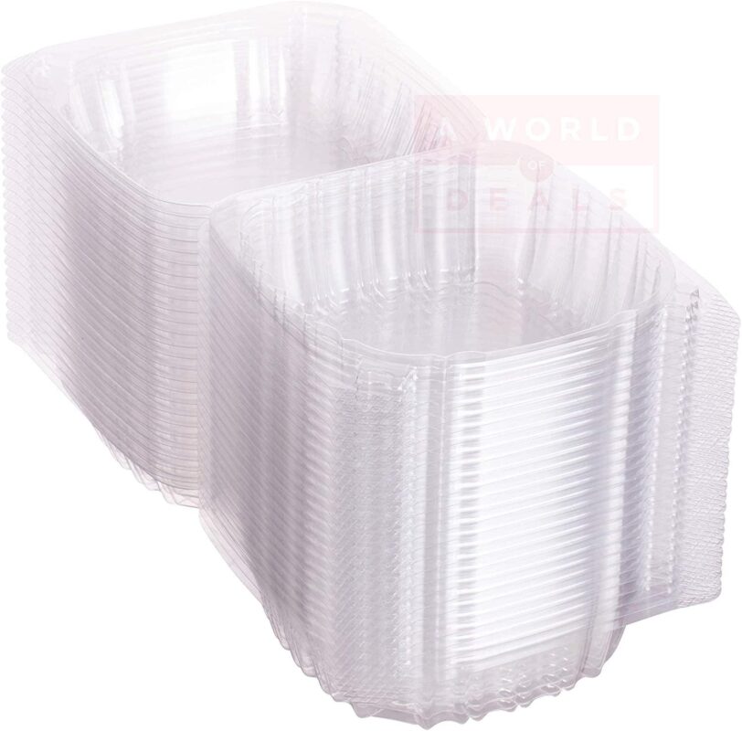 Dart C53PST1 13.8 oz Sandwich Container ClearSeal Hinged-Lid Plastic Containers - Clear (500/Carton) - Image 4