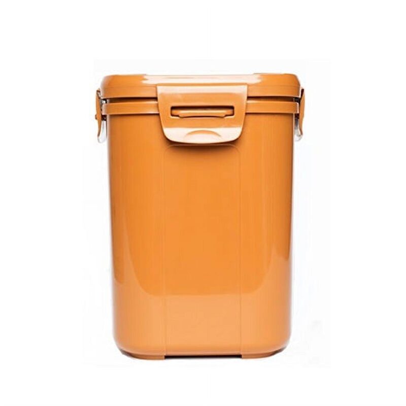 E-Jen Premium Kimchi, Sauerkraut Probiotic Fermentation Container with Inner Vacuum Lid (Earthenware Brown, 0.9 gal/ 3.4L) - Image 9