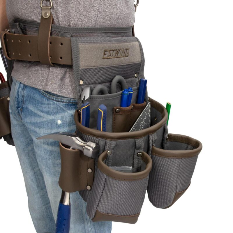 Estwing 94745 15-Pocket Framer's Tool Pouch Apron Set - Image 4