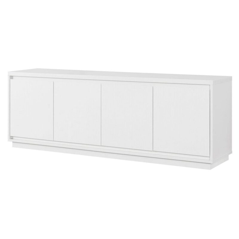 Evelyn&Zoe Hanson Rectangular TV Stand for TV's up to 75 , White - Image 8