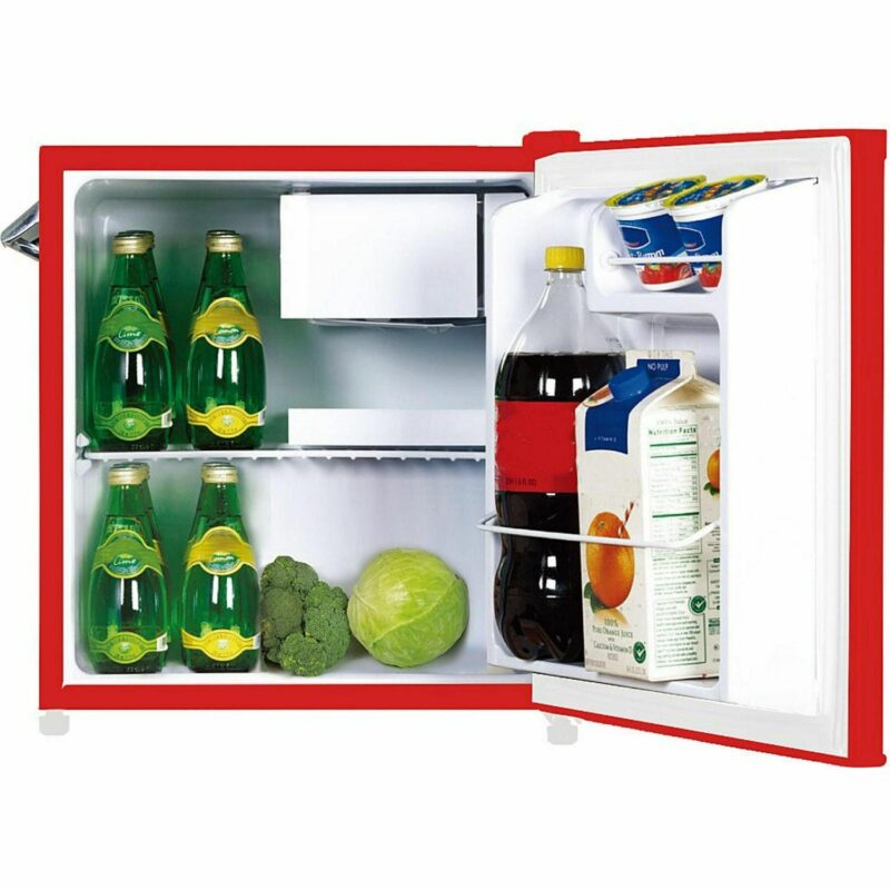 Frigidaire Retro Mini Bar Refrigerator - Red - Image 4