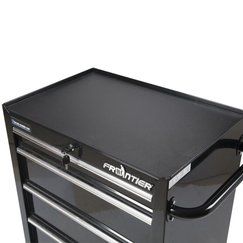 Frontier 26-inch 4-Drawer Base Cabinet Tool Chest, Metal, Black, 41112 - Image 2