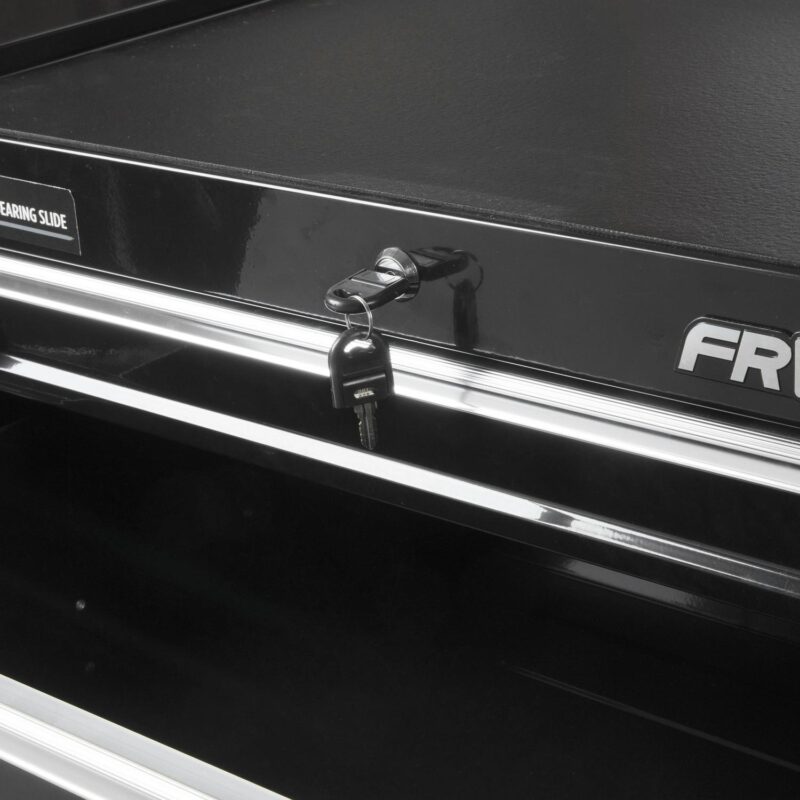 Frontier 26-inch 4-Drawer Base Cabinet Tool Chest, Metal, Black, 41112 - Image 4