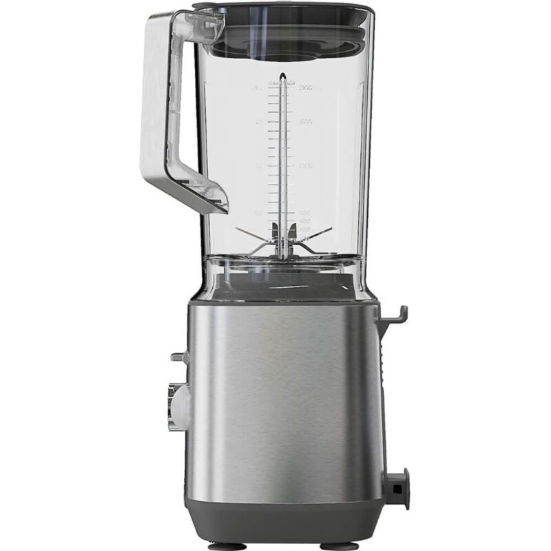 GE - 5-Speed 72-Oz. Blender with Blender Cups - Stainless Steel - Image 3