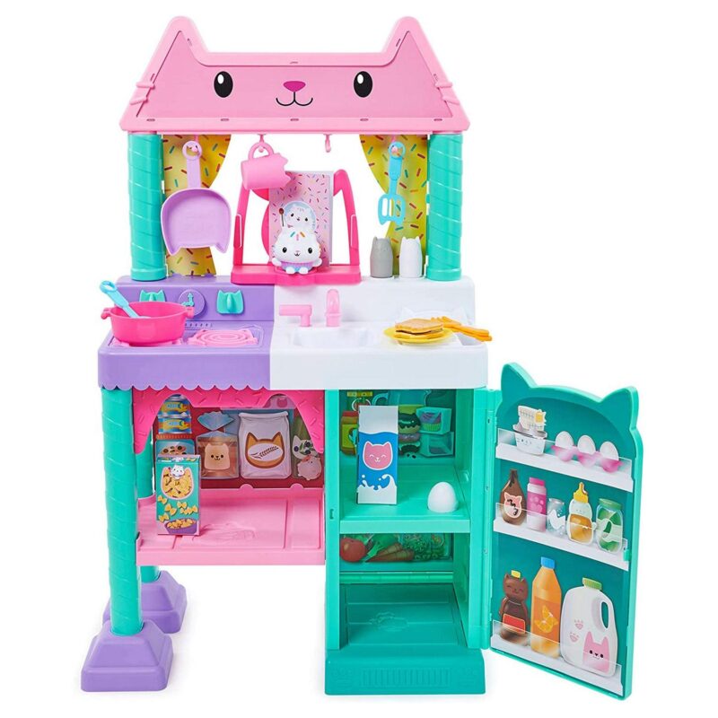 Gabbya s Dollhouse, Interactive Cakey Play Kitchen Set, for Kids Ages 3+ - Image 3
